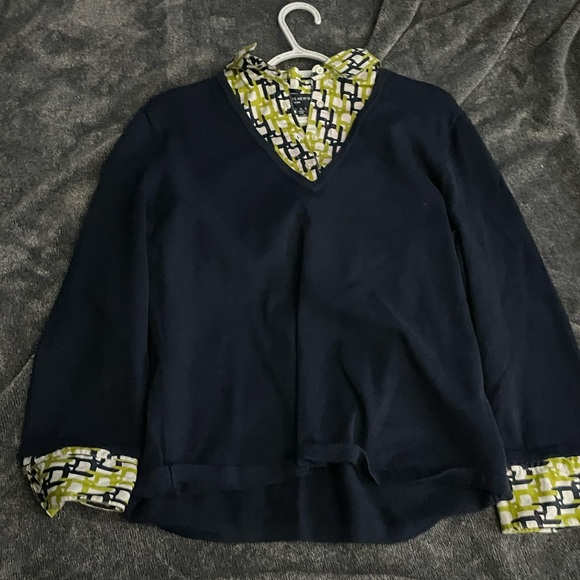 jones new york collared sweater - Picture 1 of 3